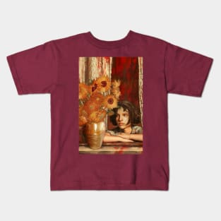 Mathilda's Sunflowers Kids T-Shirt